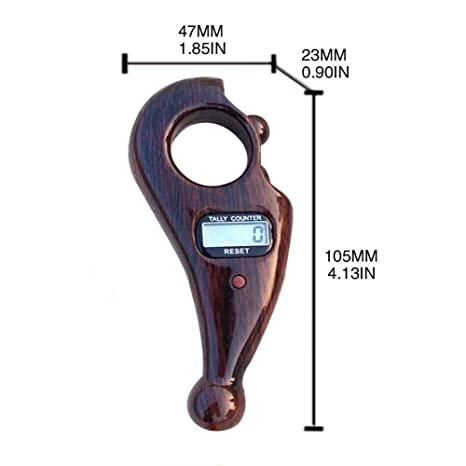 Manual Finger Tally Counter – 5-Digit Rotating Clicker