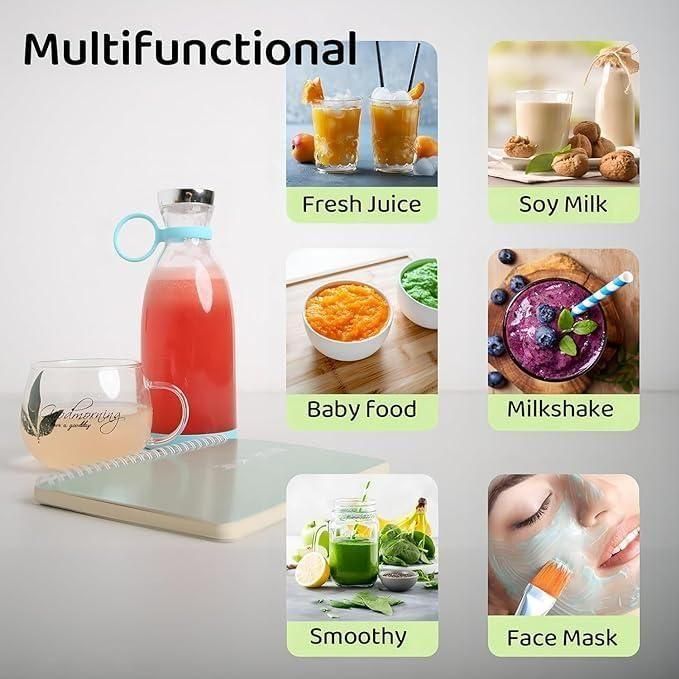 USB Mini Juice Blender – Portable & Rechargeable