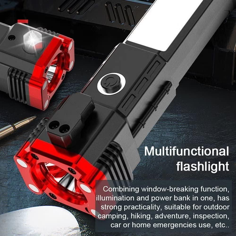 All-in-One Safety Torch – Car, Camping, Outdoor Use