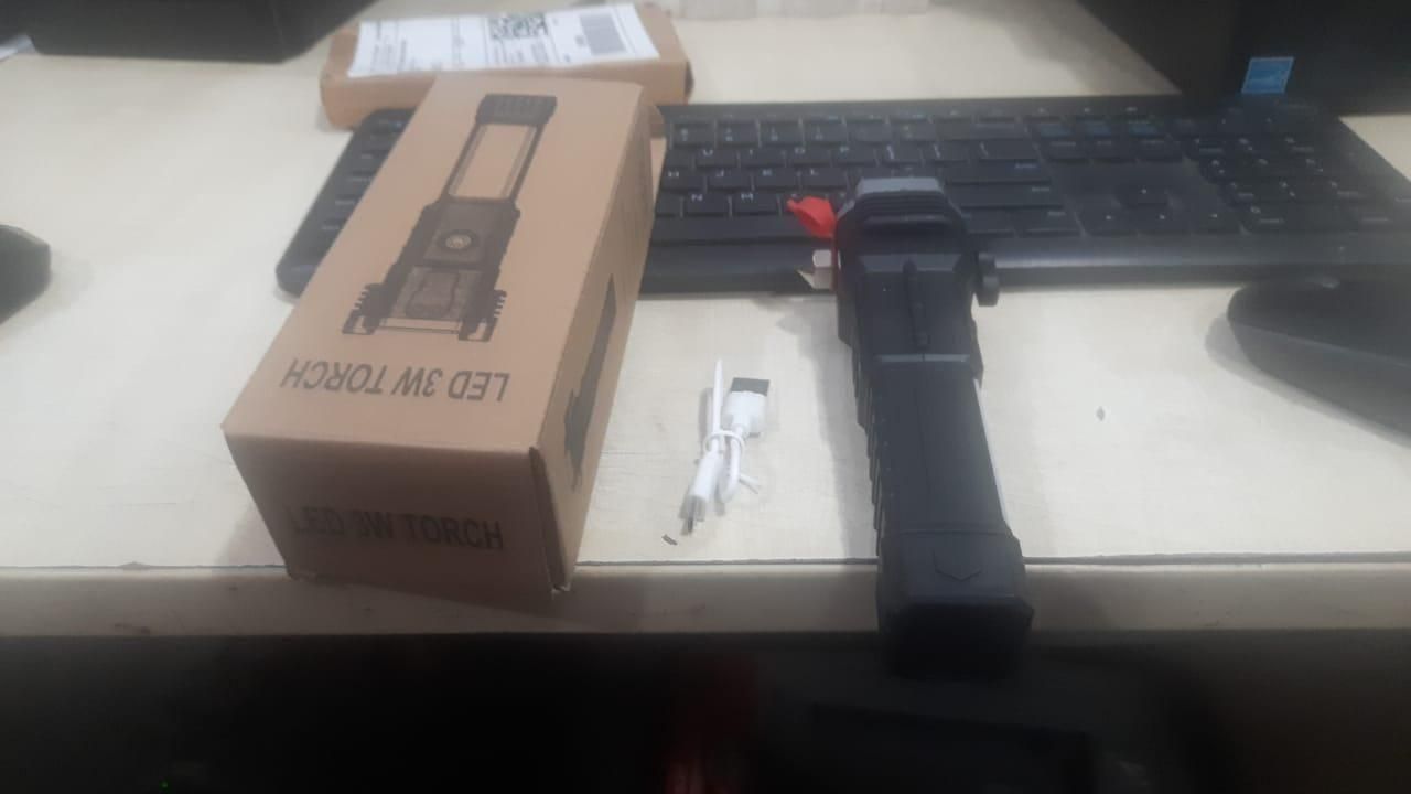 All-in-One Safety Torch – Car, Camping, Outdoor Use
