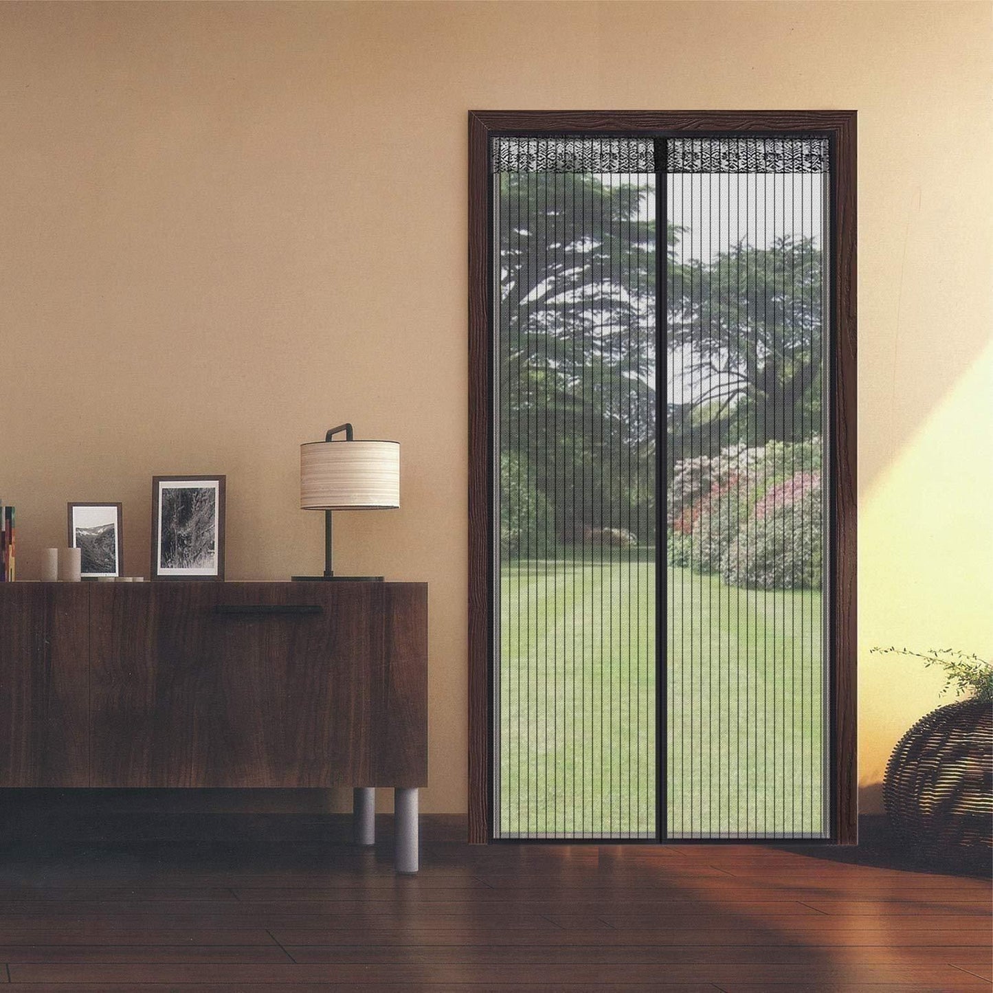 Magnetic Mosquito Net Door Curtain – Foldable Mesh