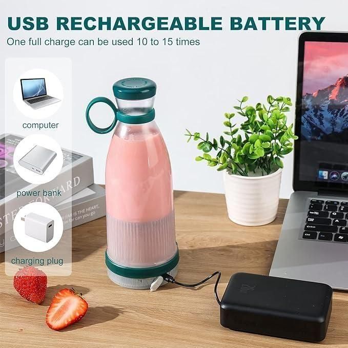 USB Mini Juice Blender – Portable & Rechargeable