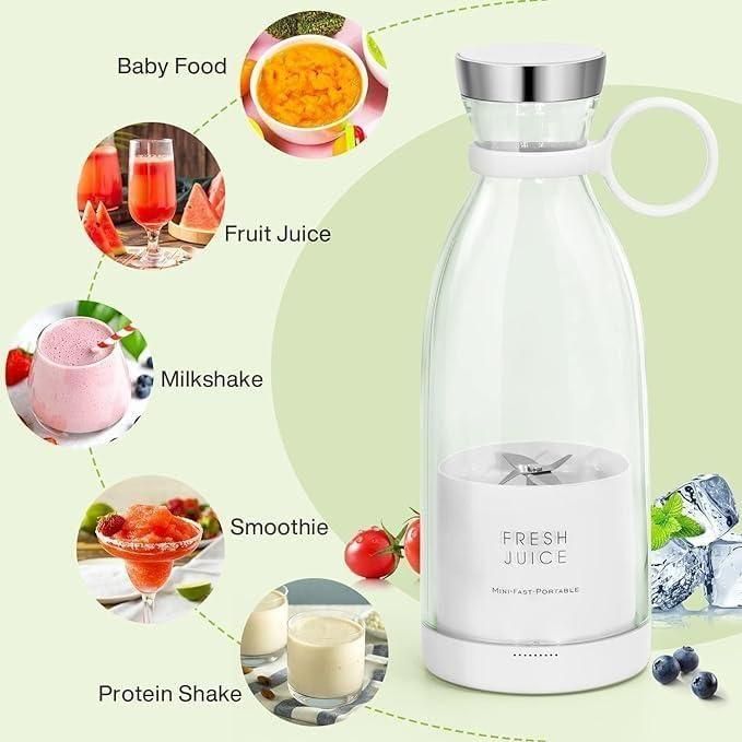 USB Mini Juice Blender – Portable & Rechargeable