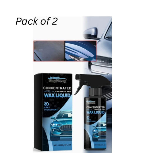 Car Wax Coating Spray – Multi-Use (Pack of 2)