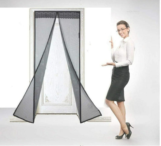 Magnetic Mosquito Net Door Curtain – Foldable Mesh