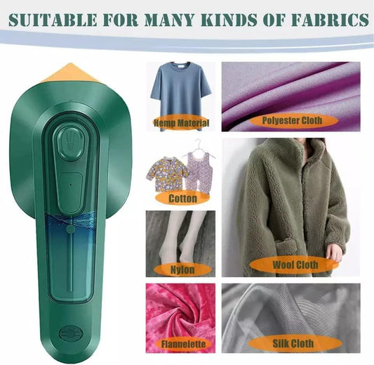 Mini Travel Steamer & Iron – Dry/Wet Use