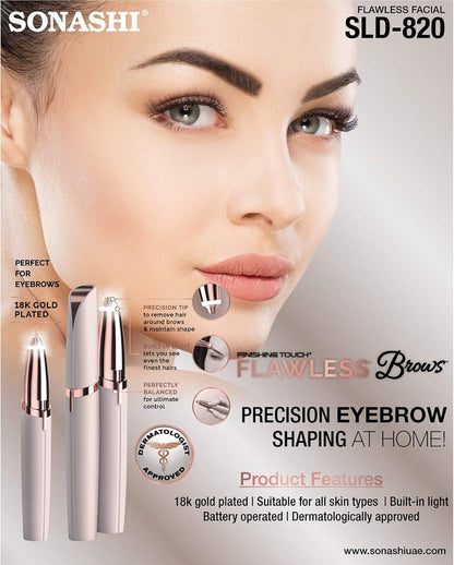 Flawless Eyebrow Trimmer – Painless & Precise